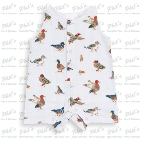 Mallard Muslin Sleeveless Shortall
