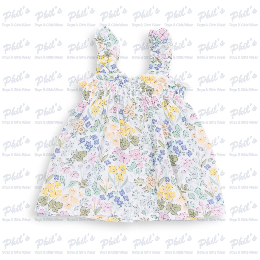 Floral Muslin Dress