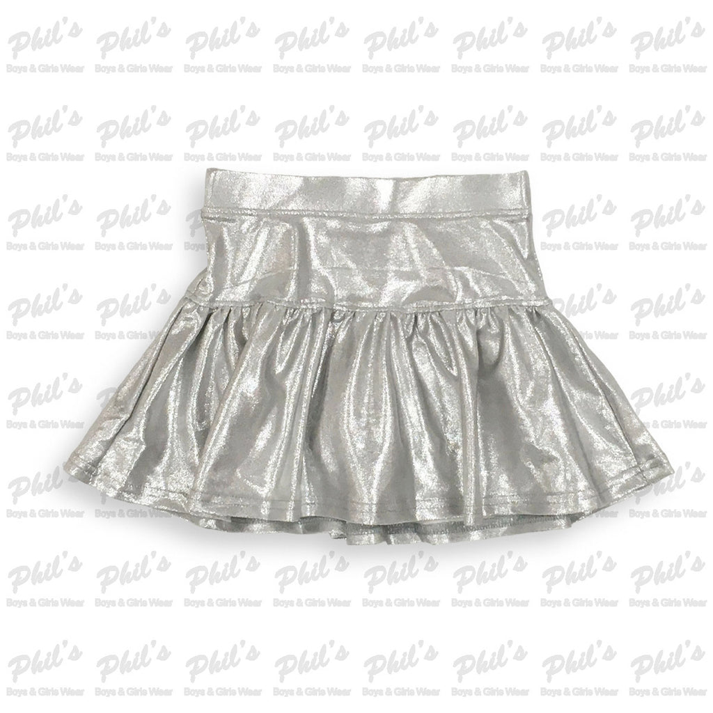 Silver Shimmer Skort