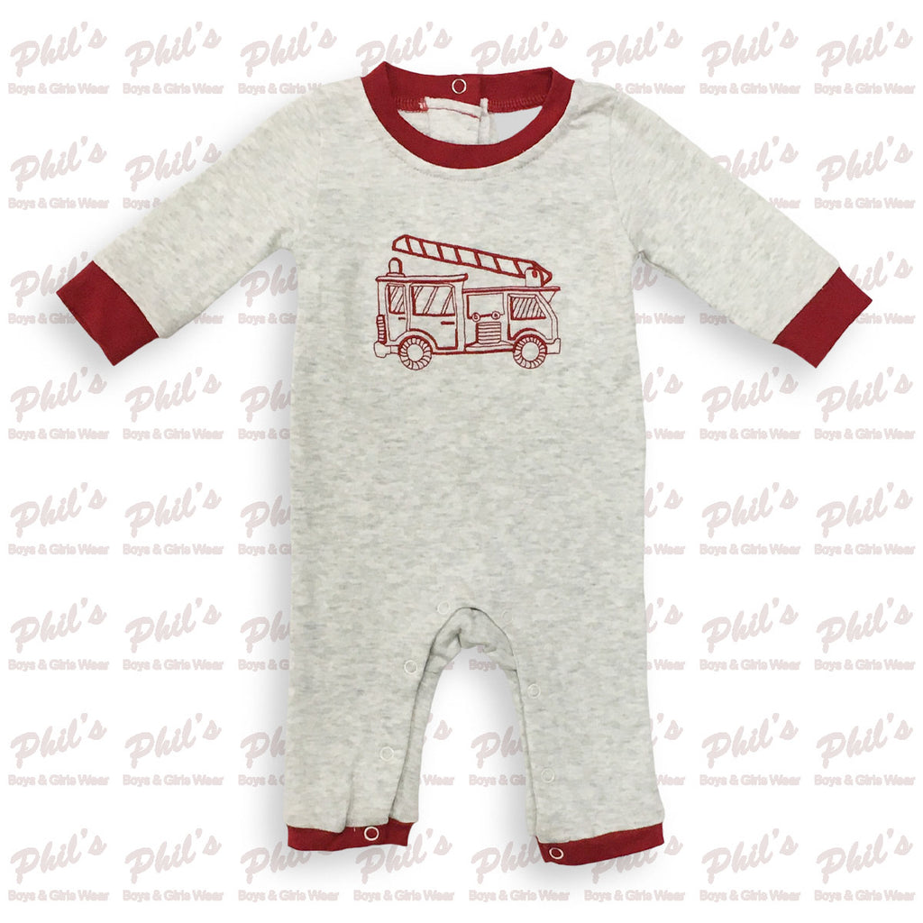 Firetruck Embroidery All-In-One