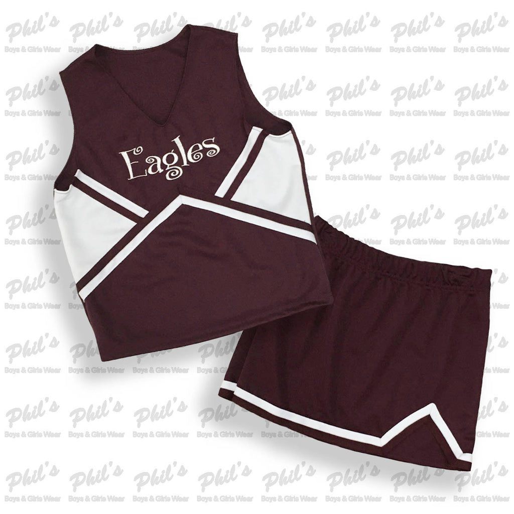 Eagles 2 Piece Traditional Cheer Uniform