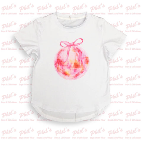 Pink Disco Ball Performance Tee