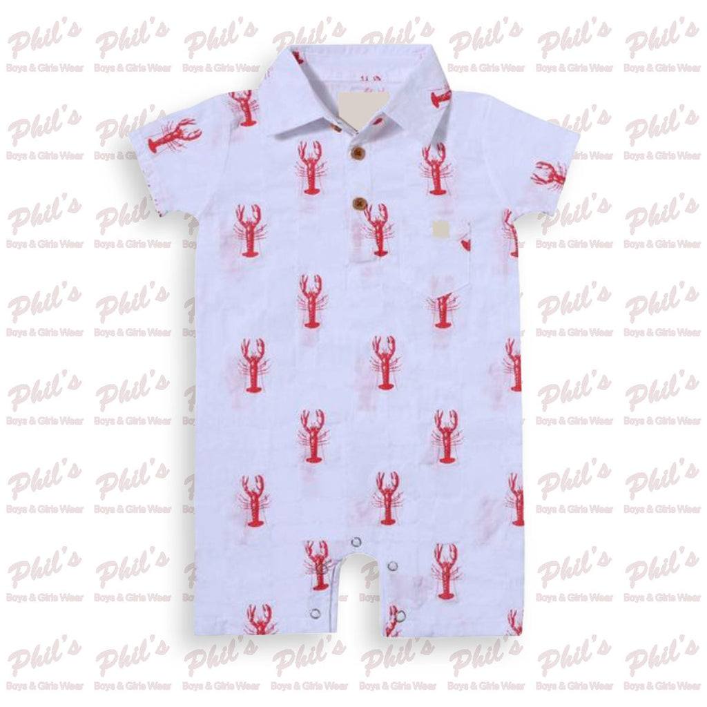 Crawfish Linen Shortall