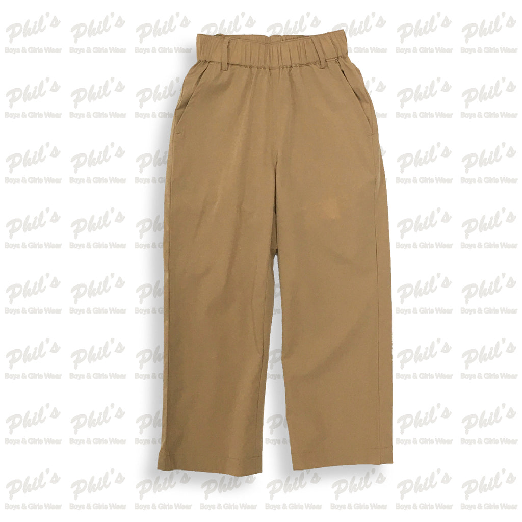 Southbound Elastic Waist Khaki Performance Pants