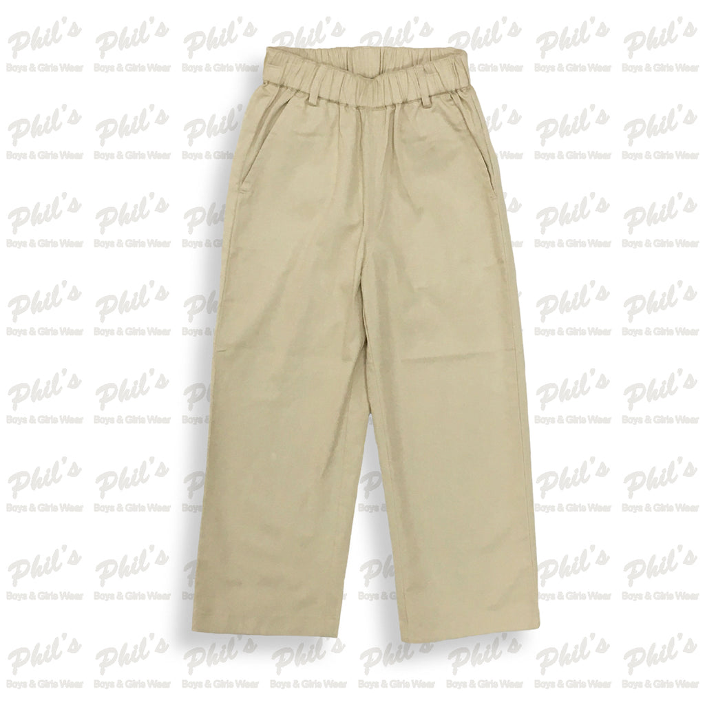 Southbound Elastic Waist Khaki Pants