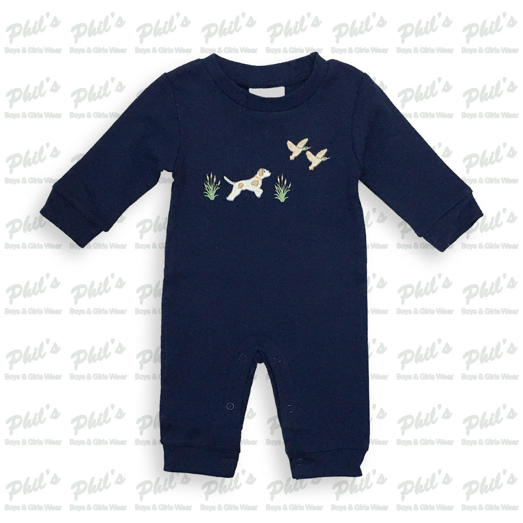 Mallard Duck Hunting Puppy Appliqué All-In-One