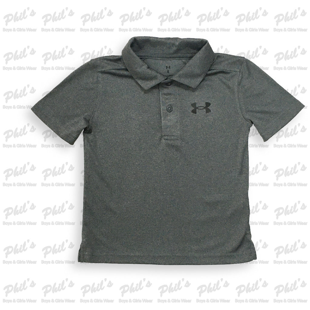 Under Armour Charcoal Grey Polo