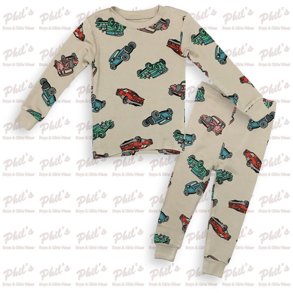 Vintage Cars Bamboo Pajama