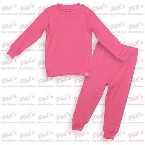 Bright Pink Bamboo Pajama