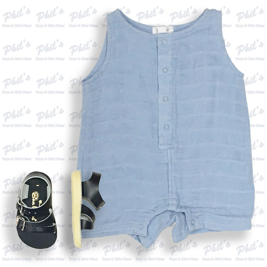 Blue Muslin Shortall