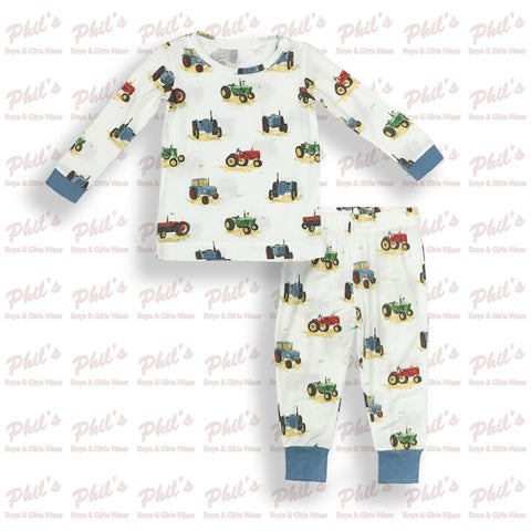 Tractor Bamboo Pajamas