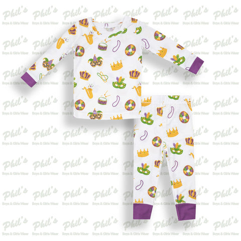 Mardi Gras Bamboo Pajamas
