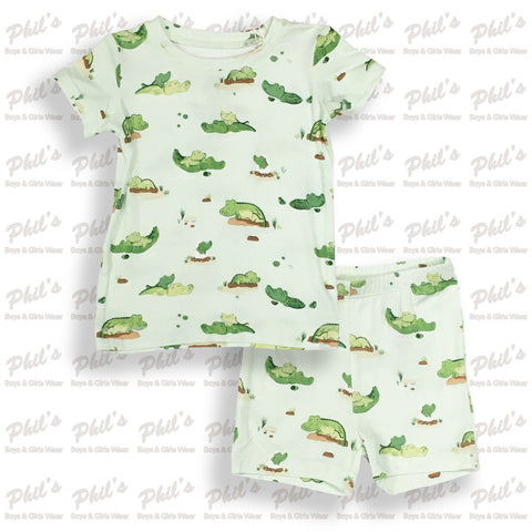 Alligator Bamboo Pajamas