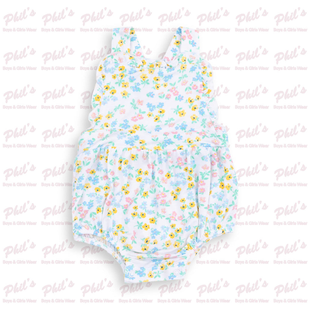 Colorful Floral Bamboo Bubble