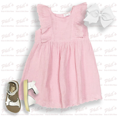 Pink Muslin Dress