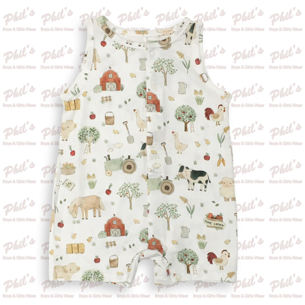 Farm Bamboo Romper