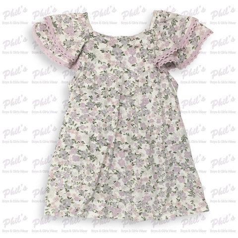 Lavender Floral Bamboo Dress