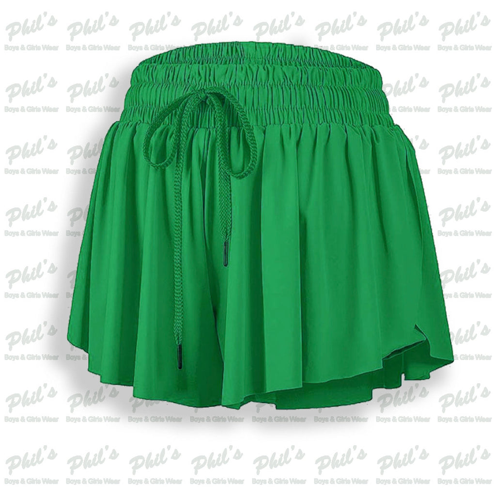 Green Butterfly / Flutter Shorts