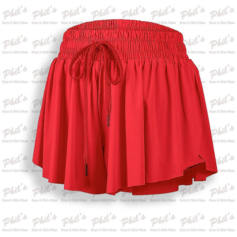 Red Butterfly / Flutter Shorts