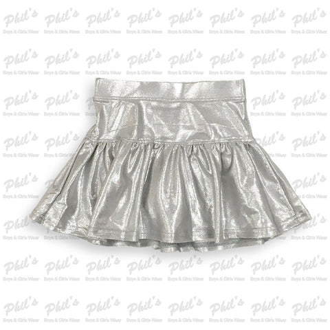 Silver Shimmer Skort