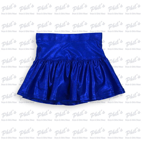 Royal Blue Shimmer Skort