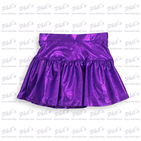 Purple Shimmer Skort