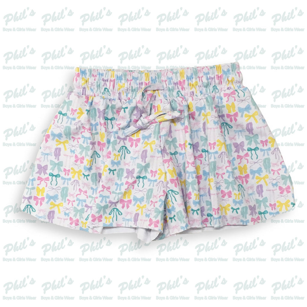 Pastel Bows Performance Butterfly Shorts