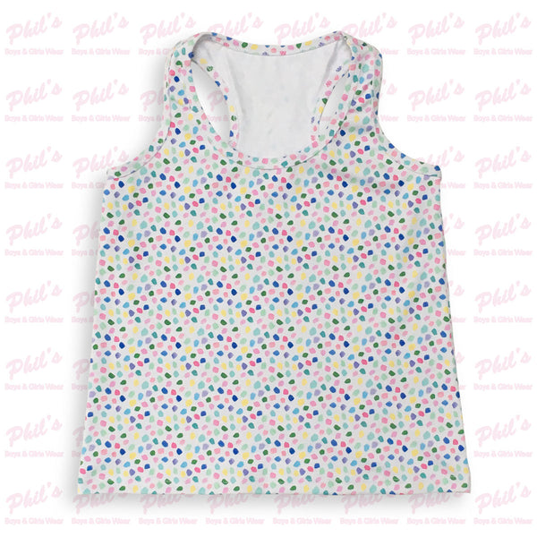 Ditzy Dots Performance Tank