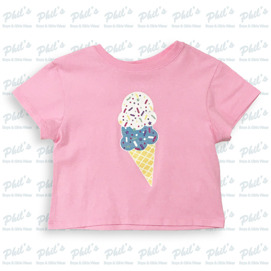 Ice Cream Cone Boxy Tee
