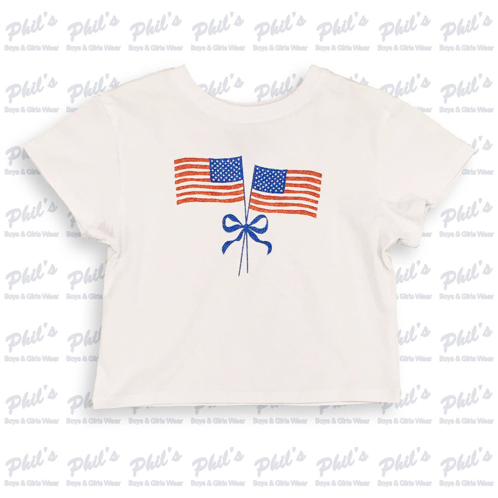 American Flags Boxy Tee