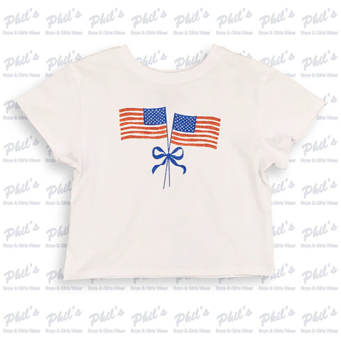 American Flags Boxy Tee