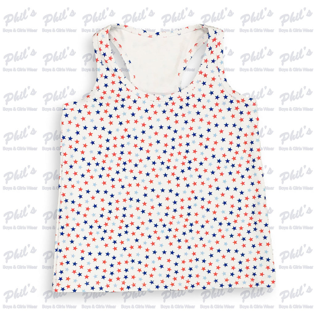 Red & Blue Stars Performance Tank