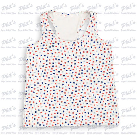 Red & Blue Stars Performance Tank