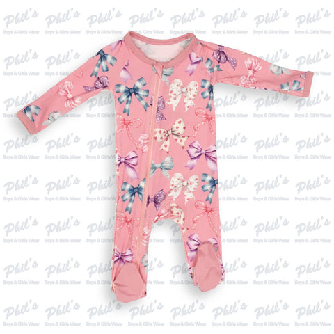 Bows Bamboo Footie