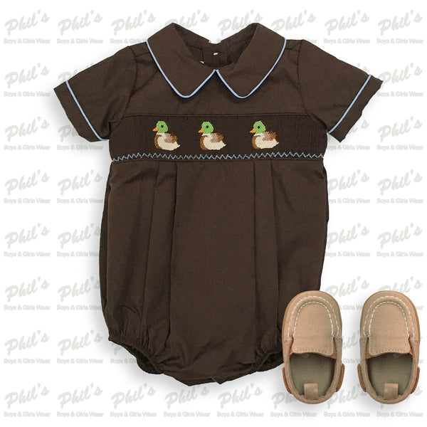 Mallard Duck Smock Boy Bubble