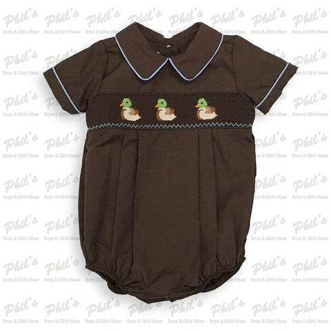Mallard Duck Smock Boy Bubble