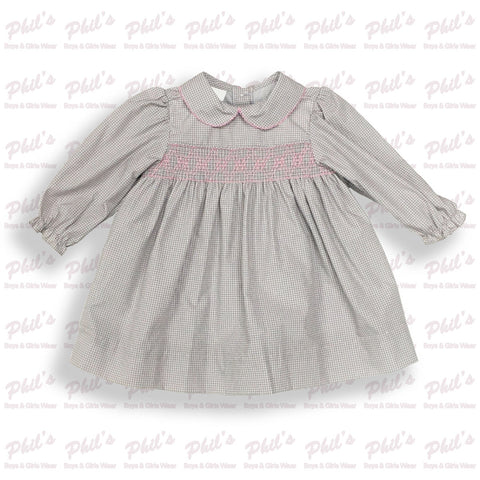 Grey Smock Dress