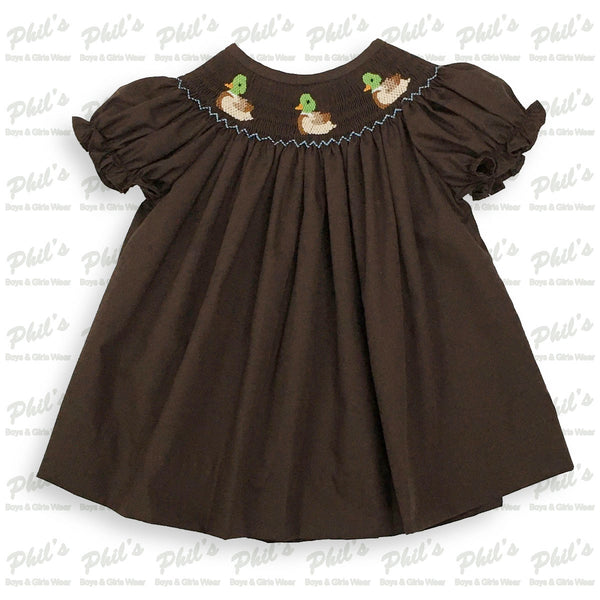 Mallard Duck Smock Dress