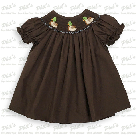 Mallard Duck Smock Dress