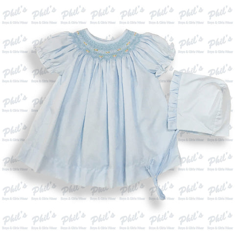 Blue Smock Dress