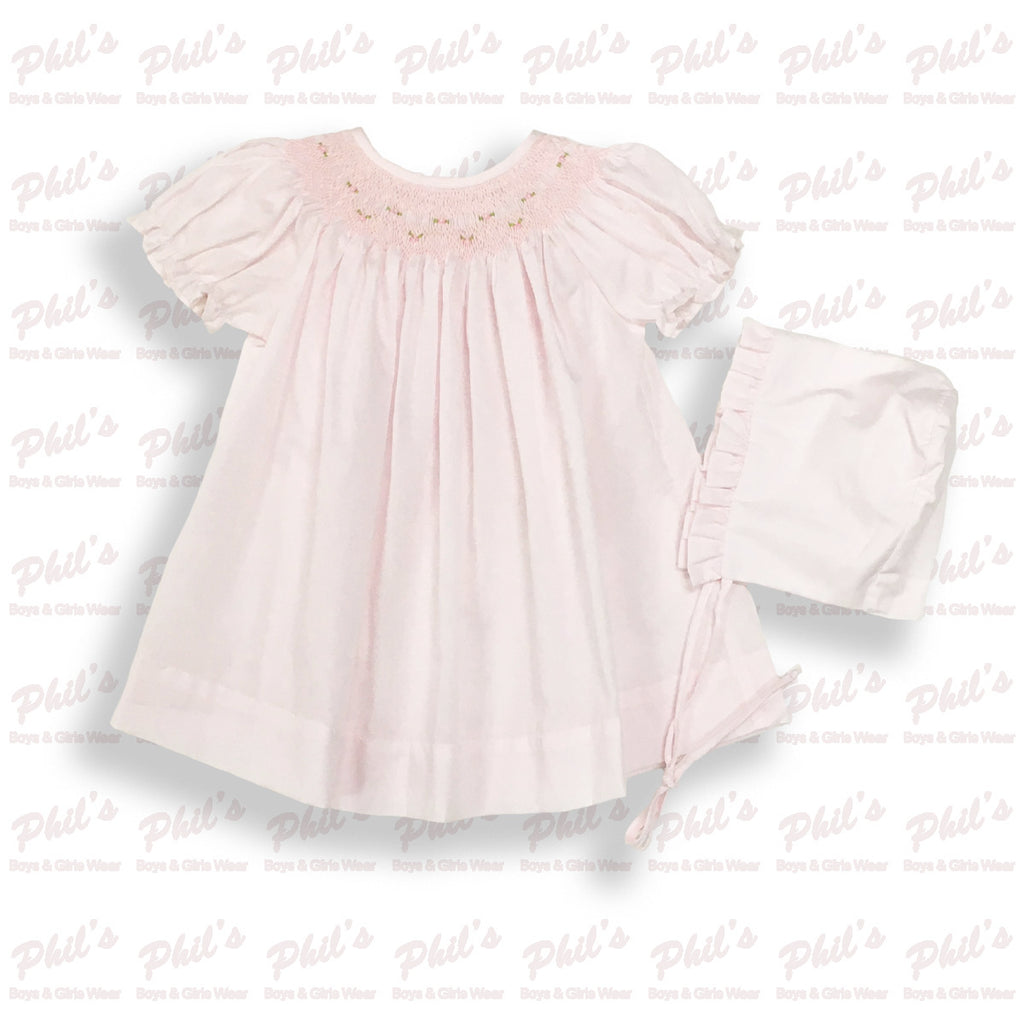 Pink Smock Dress