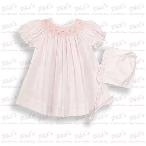 Pink Smock Dress