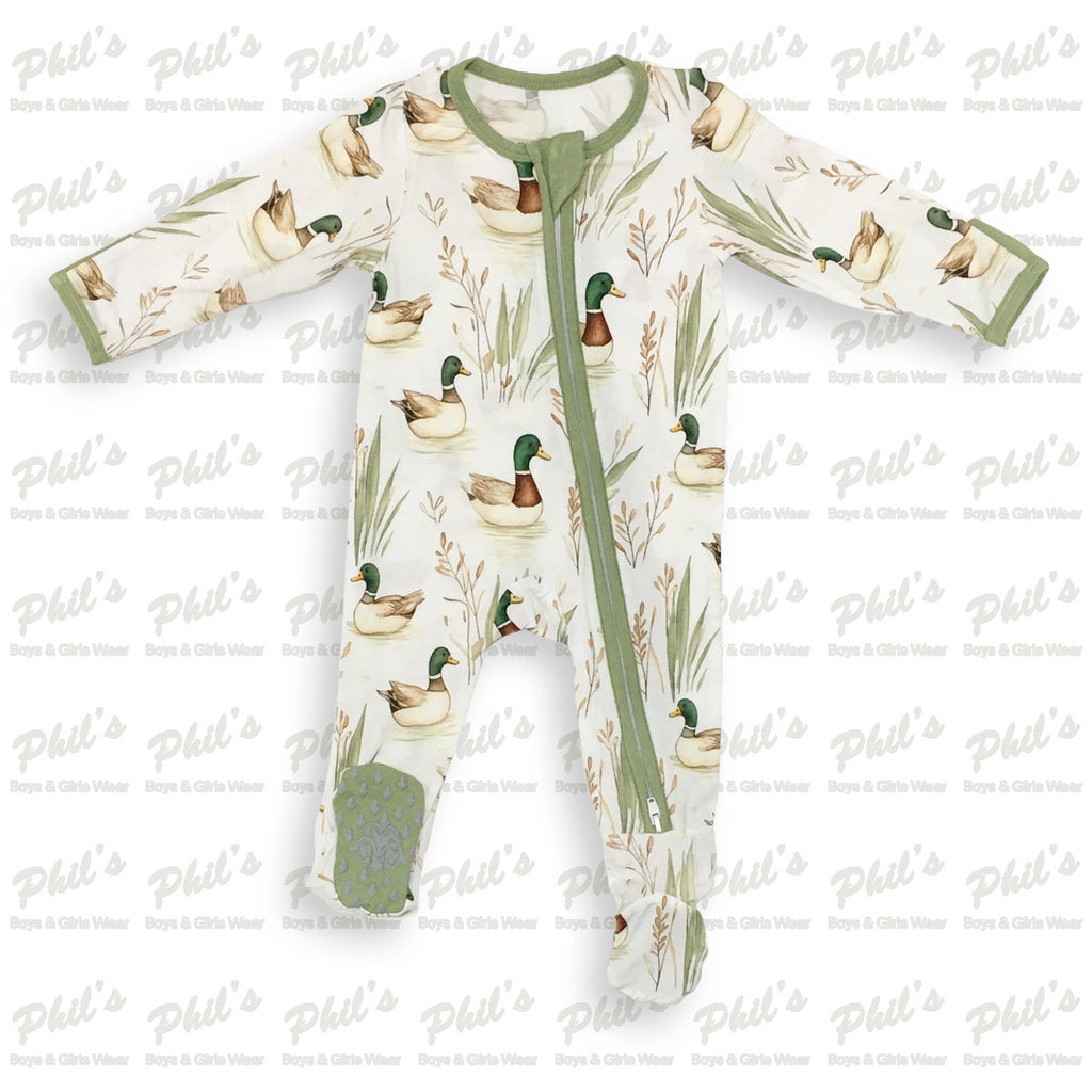 Mallard Duck Bamboo Footie