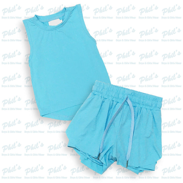 Light Blue Performance Tank