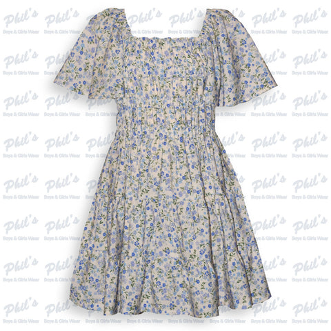 Blue Floral Dress