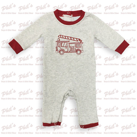 Firetruck Embroidery All-In-One