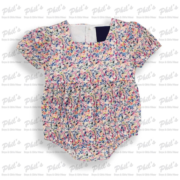 Colorful Floral Muslin Bubble