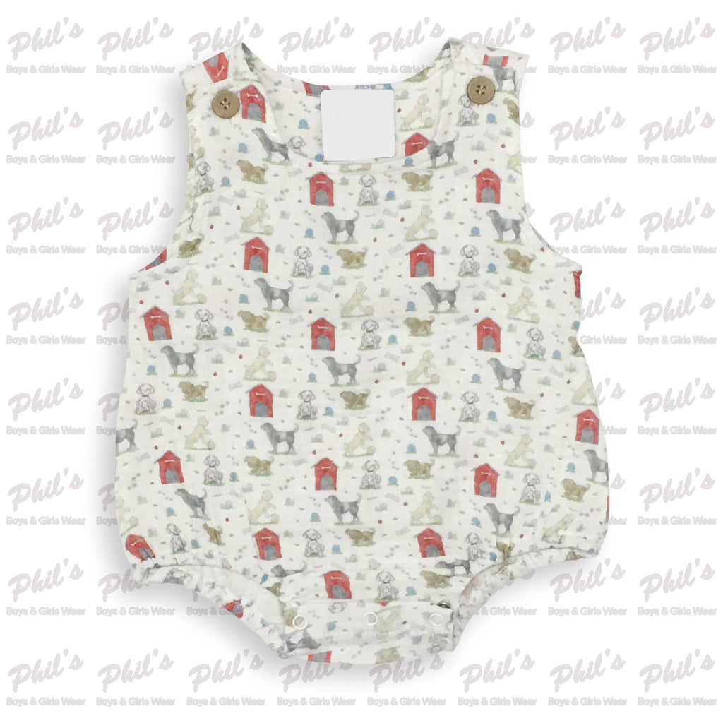 Puppies Muslin Bubble