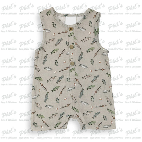 Fishing Muslin All-In-One