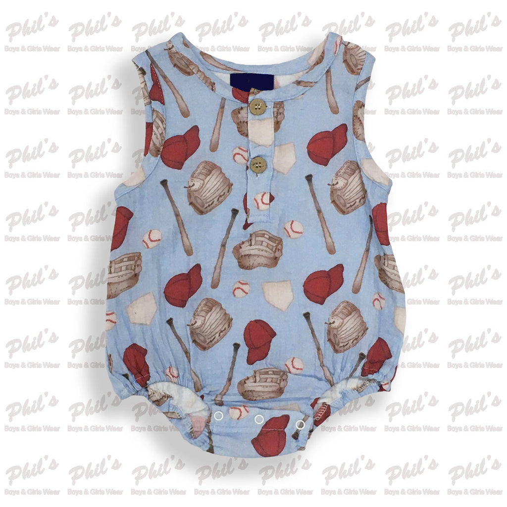 Baseball Muslin Bubble